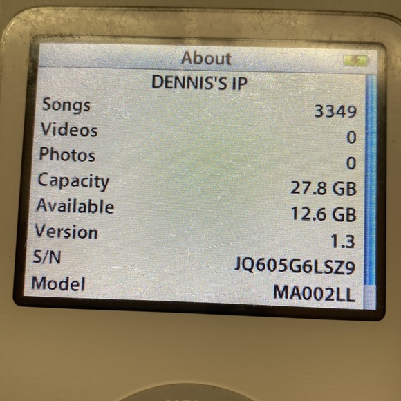 Apple iPod classic video 5th generation white - Picture 4 of 8